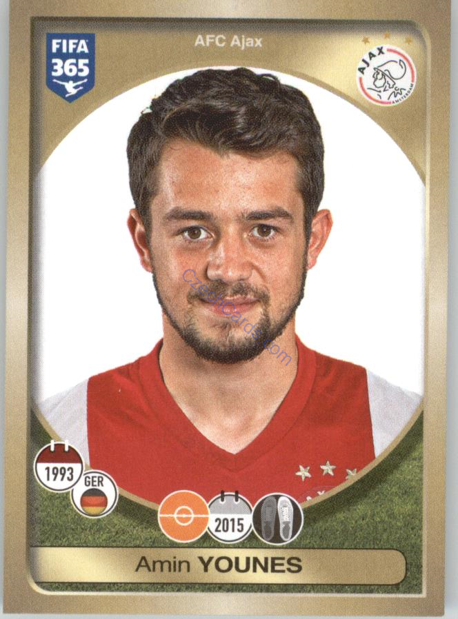 Amin Younes Panini 2017 FIFA 365 Sticker #200