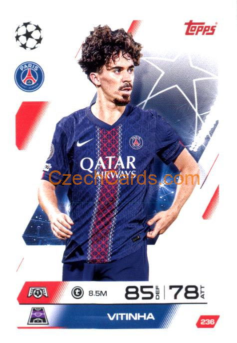Vitinha 2025/26 Match Attax #236