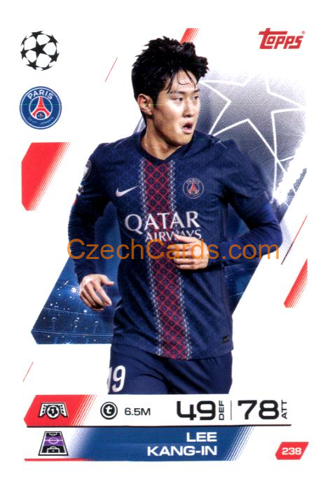 Lee Kang-In 2025/26 Match Attax #238