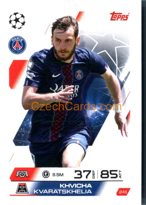 Khvicha Kvaratskhelia 2025/26 Match Attax #241