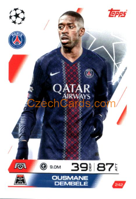 Ousmane Dembélé 2025/26 Match Attax #242