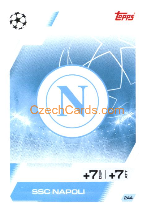 Team Badge SSC Napoli 2025/26 Match Attax #244