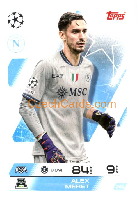 Alex Meret 2025/26 Match Attax #245
