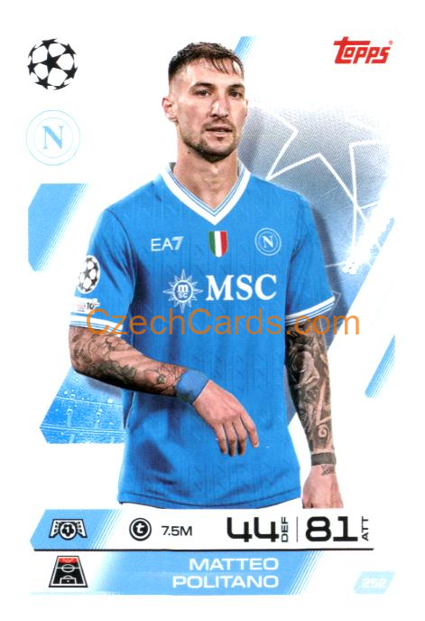 Matteo Politano 2025/26 Match Attax #252