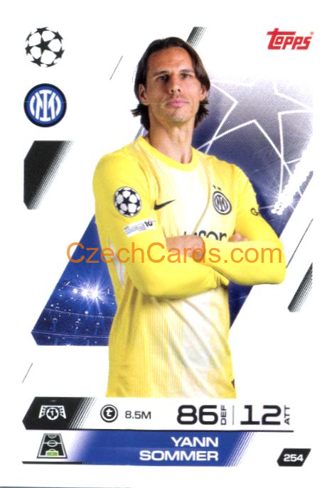 Yann Sommer 2025/26 Match Attax #254