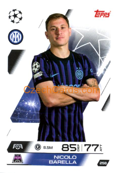 Nicolò Barella 2025/26 Match Attax #258