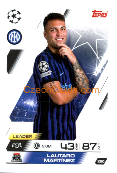 Lautaro Martínez 2025/26 Match Attax #260
