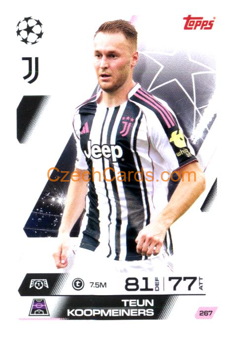 Teun Koopmeiners 2025/26 Match Attax #267