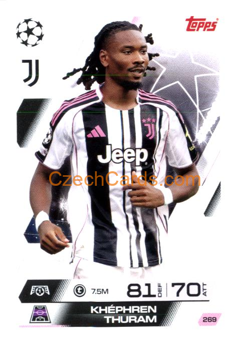 Khéphren Thuram 2025/26 Match Attax #269