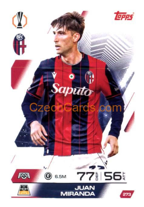 Juan Miranda 2025/26 Match Attax #273