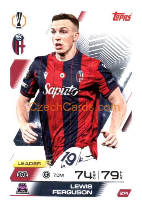 Lewis Ferguson 2025/26 Match Attax #274
