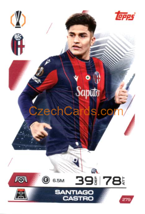 Santiago Castro 2025/26 Match Attax #279