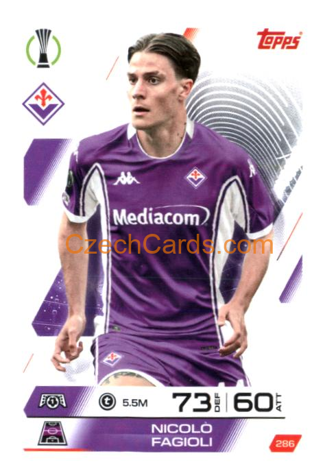 Nicolò Fagioli 2025/26 Match Attax #286