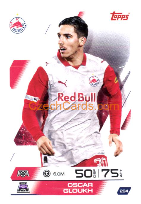 Oscar Gloukh 2025/26 Match Attax #294