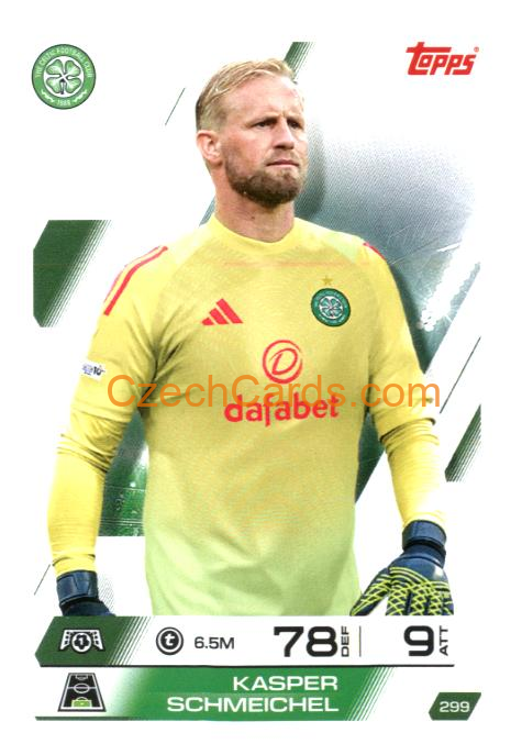 Kasper Schmeichel 2025/26 Match Attax #299