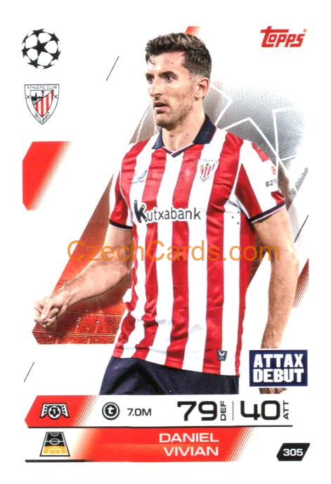 Daniel Vivian 2025/26 Match Attax #305