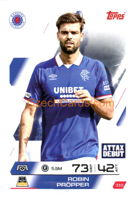 Robin Pröpper 2025/26 Match Attax #310