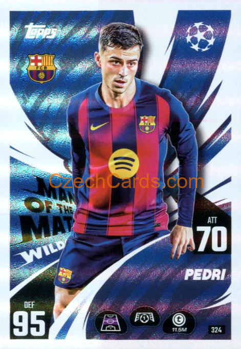 Pedri 2025/26 Match Attax Man Of The Match #324