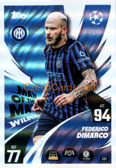 Federico Dimarco 2025/26 Match Attax Man Of The Match #337