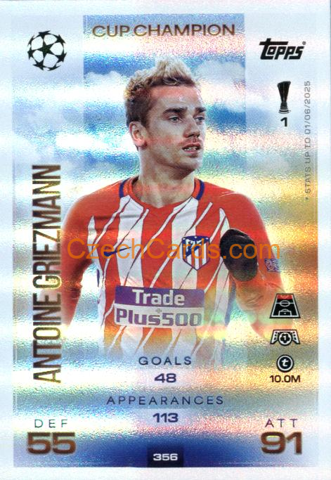 Antoine Griezmann 2025/26 Match Attax Cup Champion #356