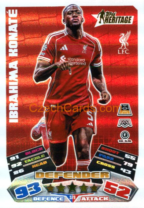Mohamed Diomande 2025/26 Match Attax All-Action Hero #378