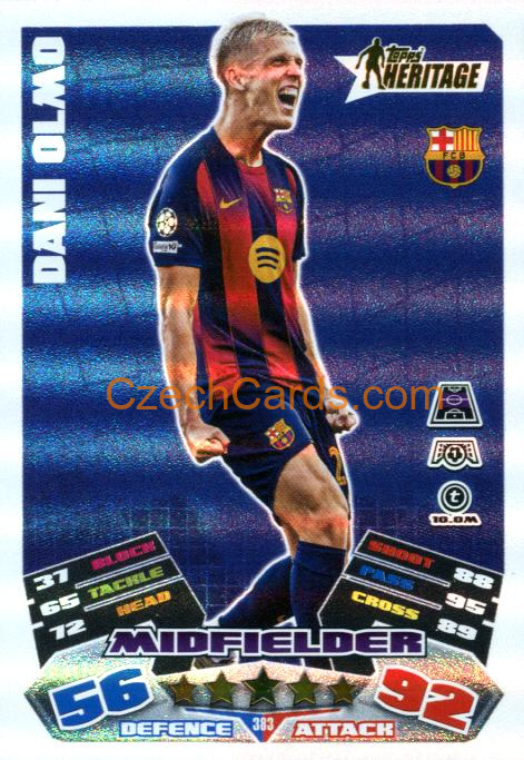 Dani Olmo 2025/26 Match Attax Heritage #383