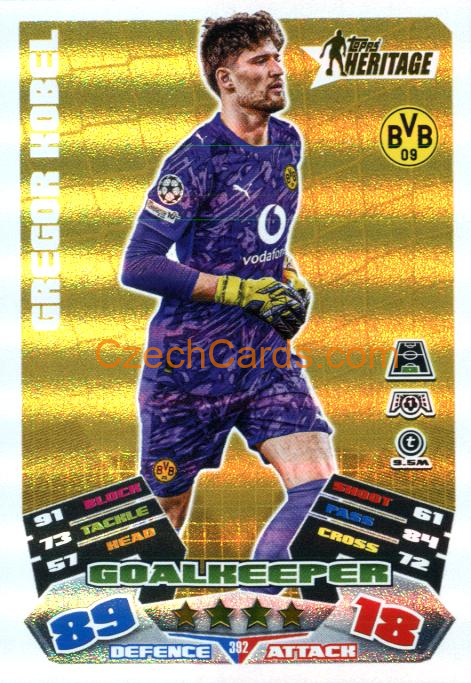 Gregor Kobel 2025/26 Match Attax Heritage #392