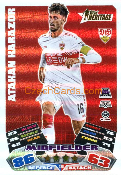 Atakan Karazor 2025/26 Match Attax Heritage #399