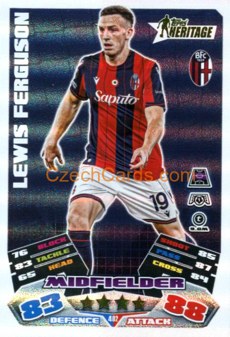 Lewis Ferguson 2025/26 Match Attax Heritage #402