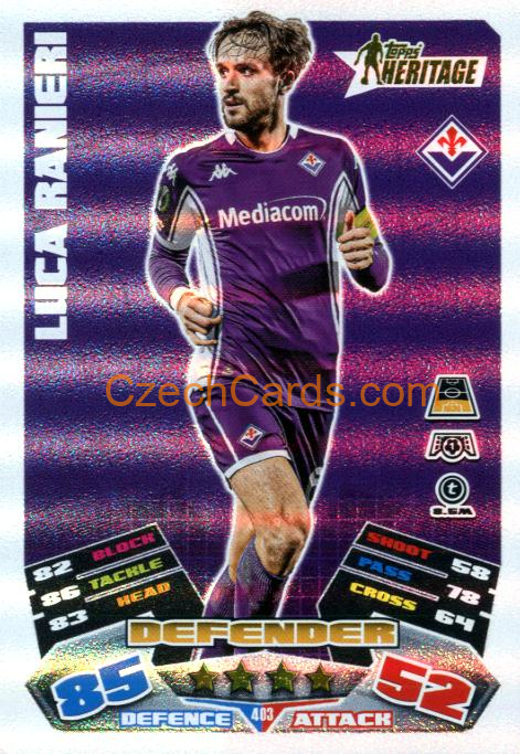Luca Ranieri 2025/26 Match Attax Heritage #403