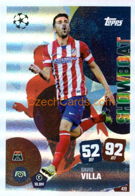 David Villa 2025/26 Match Attax Counter Attax #419