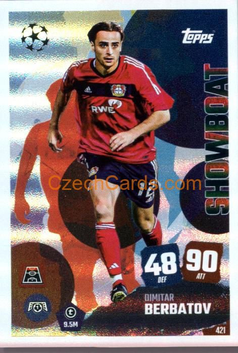 Dimitar Berbatov 2025/26 Match Attax Counter Attax #421