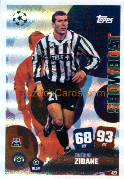 Zinedine Zidane 2025/26 Match Attax Counter Attax #423