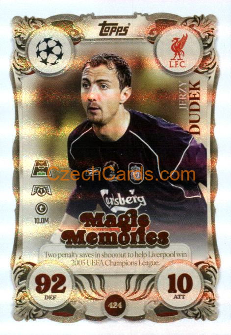 Jerzy Dudek 2025/26 Match Attax Counter Attax #424
