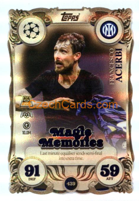 Francesco Acerbi 2025/26 Match Attax Counter Attax #439