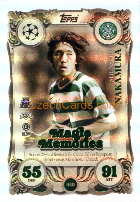 Shunsuke Nakamura 2025/26 Match Attax Counter Attax #440