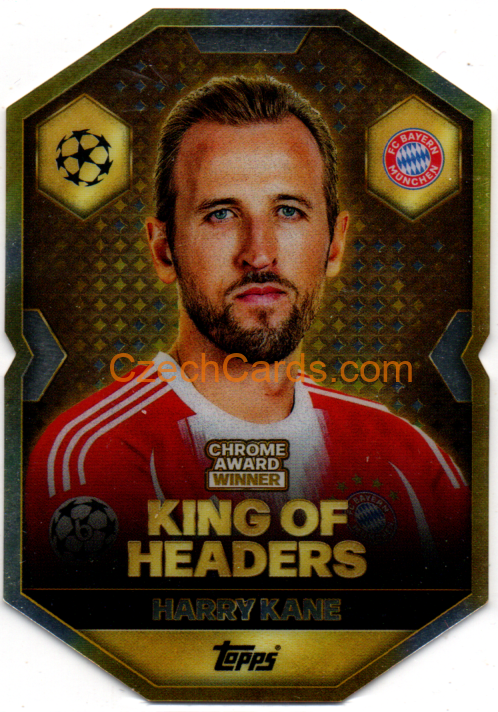 Harry Kane 2025/26 Match Attax Chrome Award Winner #CA7