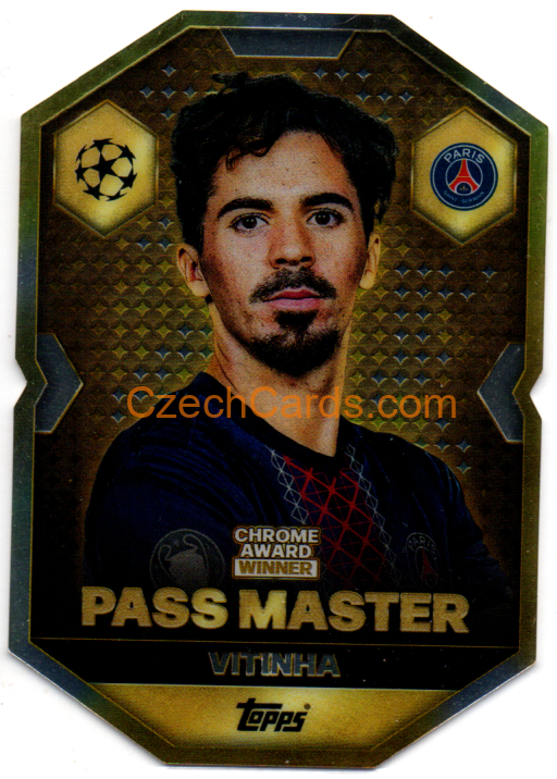 Vitinha 2025/26 Match Attax Chrome Award Winner #CA12