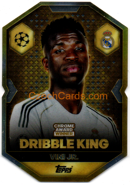 Vini Jr. 2025/26 Match Attax Chrome Award Winner #CA15