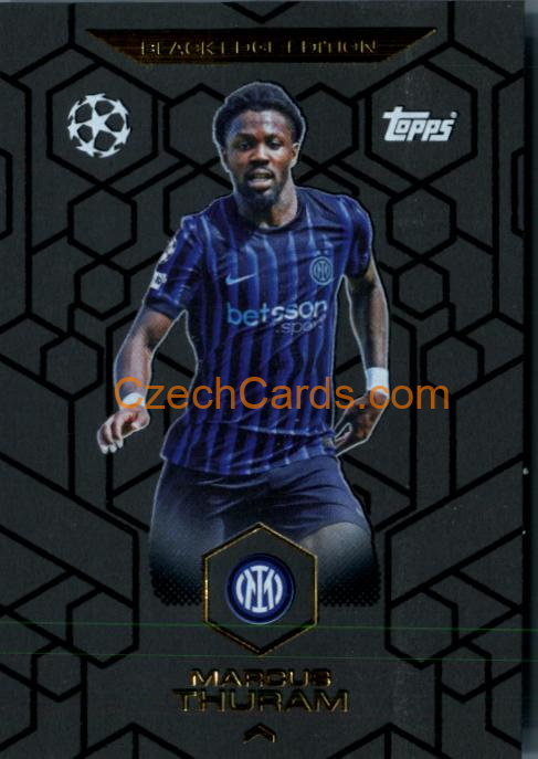 Marcus Thuram 2025/26 Match Attax Black Edge #BE9