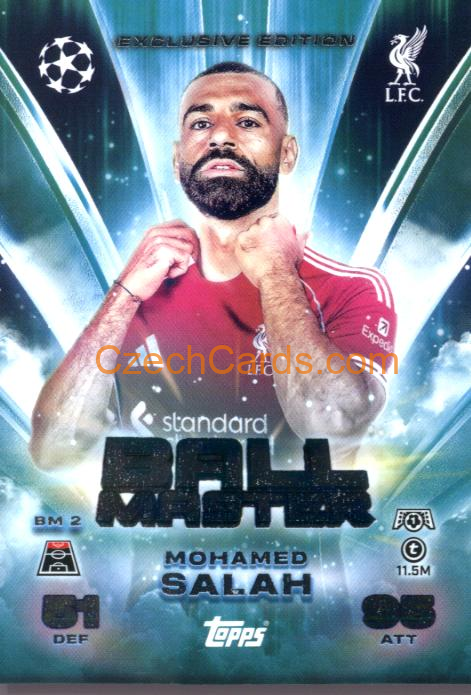 Mohamed Salah 2025/26 Match Attax Ball Master #BM2