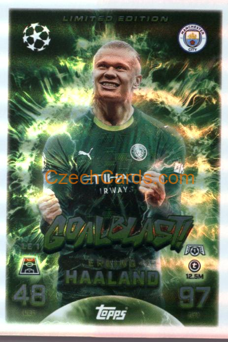 Erling Haaland 2025/26 Match Attax Goalblast Limited #LE1