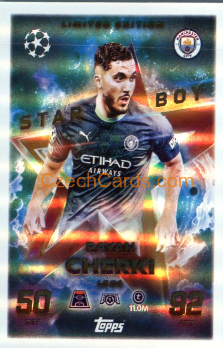 Rayan Cherki 2025/26 Match Attax Star Boy Limited #LE24