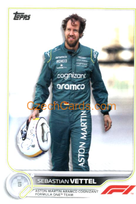 Sebastian Vettel 2022 Topps Formula 1 #10