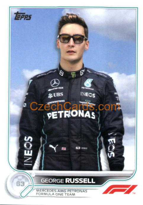 George Russell 2022 Topps Formula 1 #20