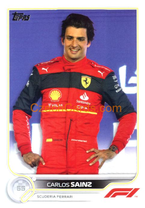 Carlos Sainz 2022 Topps Formula 1 #30
