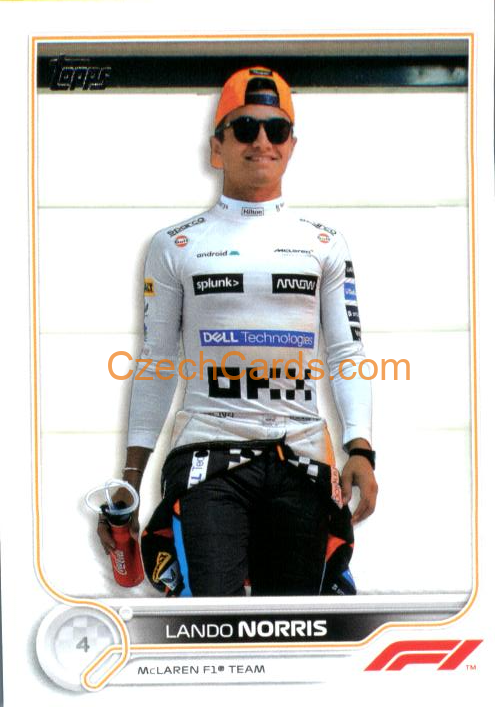 Lando Norris 2022 Topps Formula 1 #36