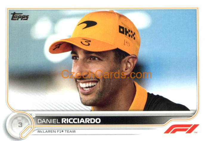 Daniel Ricciardo 2022 Topps Formula 1 #38