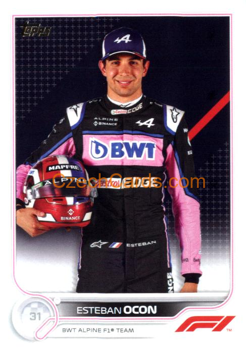 Esteban Ocon 2022 Topps Formula 1 #41
