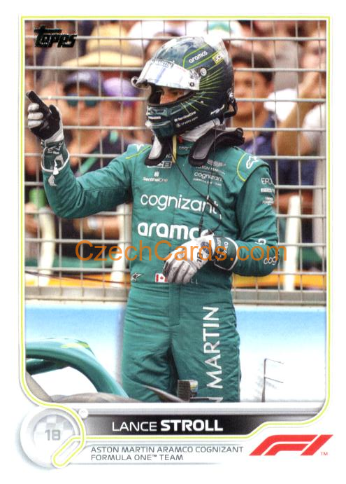Lance Stroll 2022 Topps Formula 1 #50
